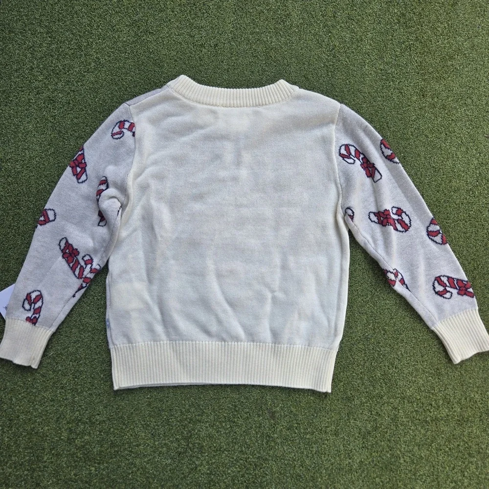 Bluey Sweater Baby 18M Christmas Tree Pullover Cream Color Christmas - Picture 3 of 8